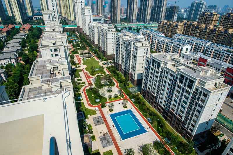 泰和上筑高層區(qū)景觀(guān)綠化工程